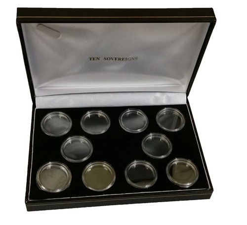 Deluxe display case for x - for, 10