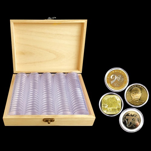 100x natural wood coin - 100x,