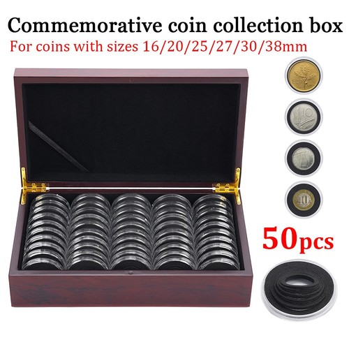 50pcs 46mm coin capsules - 50pcs,