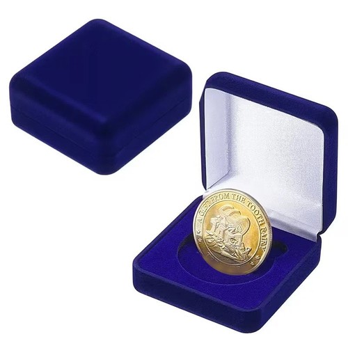 Coin medal display - medal, blue
