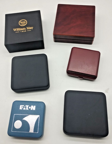 Coin presentation box - presentation, x6
