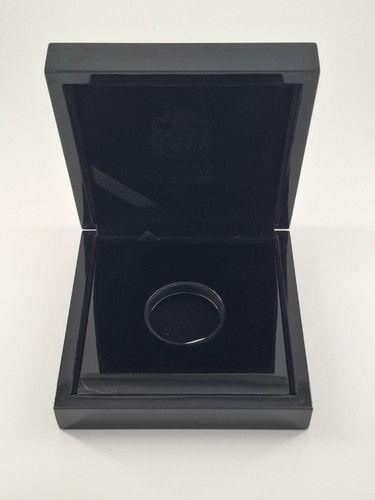 2oz coin display - display, black