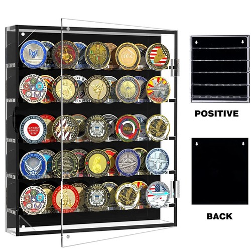 Challenge coin display case - challenge,