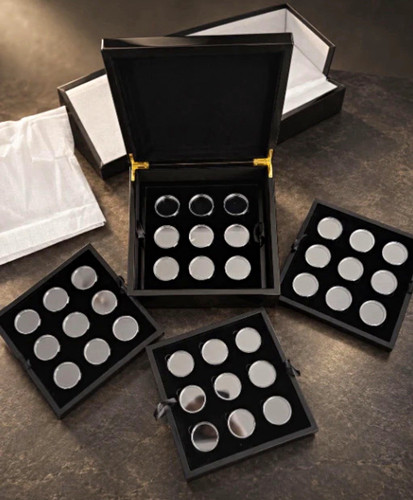 Luxury wooden coin collectors - wooden,
