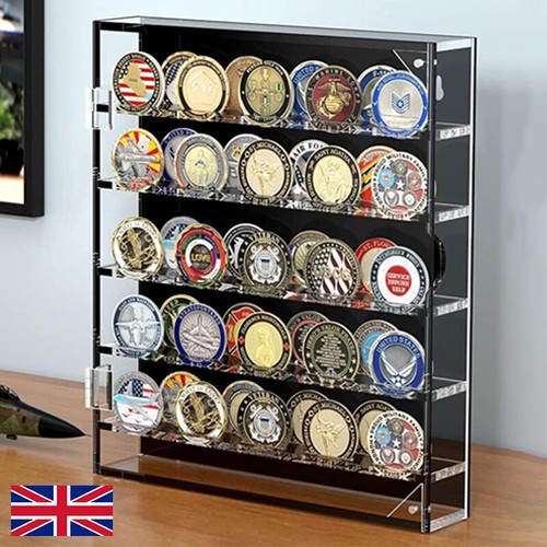 Challenge coin display - challenge, rows